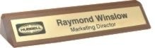 Walnut Name Bar (12")